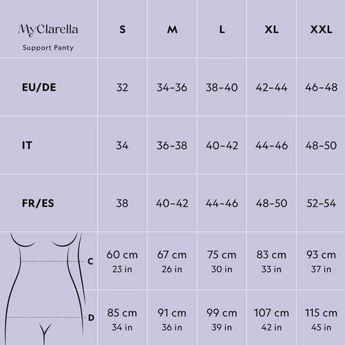 The Support Panty Wochenbett Unterhose M schwarz - 3