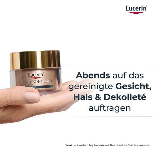 Eucerin Anti-Age Hyaluron-Filler + elastisch Nacht Ref. - 6