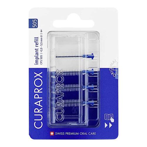 Curaprox Cps 505 Interdentalb&uuml;rste implant 1,5-5,5 mm - 1