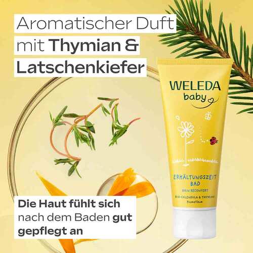 Weleda Calendula Erk&auml;ltungszeit Bad - 3