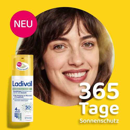 Ladival Ger&ouml;tete Haut Sonnensch.Gel get&ouml;nt Lsf 50 +  - 3