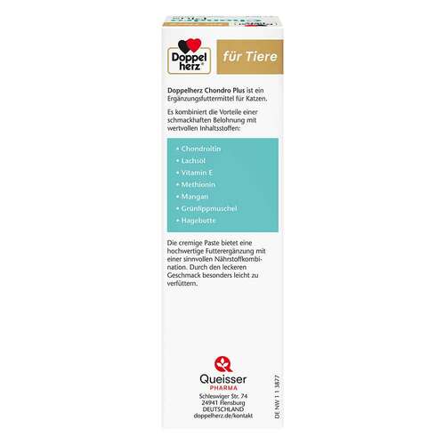 Doppelherz f&uuml;r Tiere Chondro Plus Paste f&uuml;r Katzen - 2
