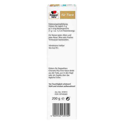 Doppelherz f&uuml;r Tiere Chondro Plus Paste f&uuml;r Katzen - 3