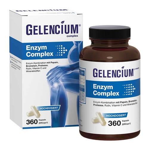 Gelencium Enzym Complex hochdos.mit Bromelain Kapseln  - 1