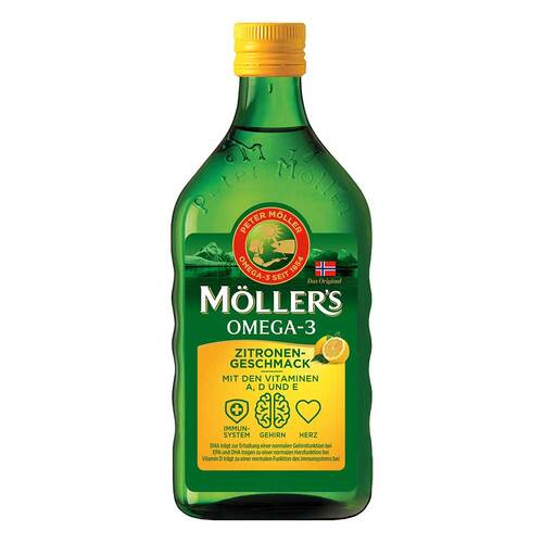 M&Ouml;lLER'S Omega-3 Zitrone &Ouml;l - 1