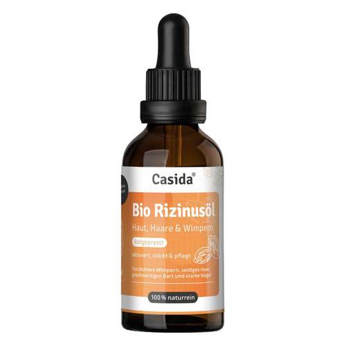 RIZINUS&Ouml;L kaltgepresst Bio Haut Haare Wimpern - 1