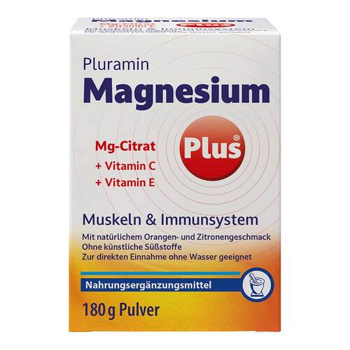 Pluramin Magnesium plus Pulver Dose - 1