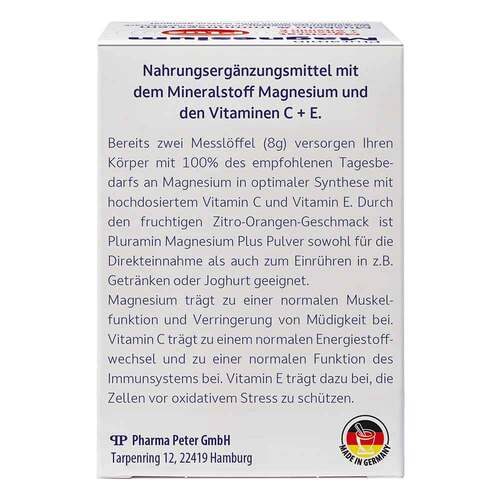 Pluramin Magnesium plus Pulver Dose - 4