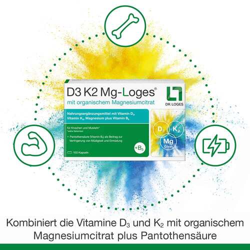 D3 K2 Mg-Loges Kapseln - 2