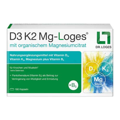 D3 K2 Mg-Loges Kapseln - 1