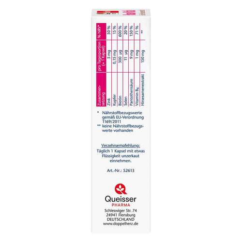 Doppelherz Haar Vital + Zink+Hirse Kapseln - 2