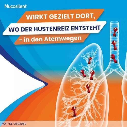 Mucosilent gegen Reizhust.Levodropropizin 6mg / ml Saft - 4