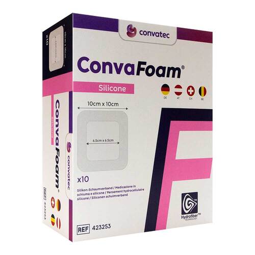 CONVAFOAM Silicone Verband 10x10 cm - 1