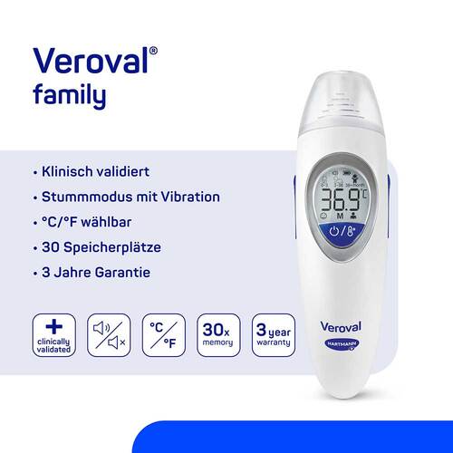 Veroval family 3in1 Infrarot-Fieberthermometer - 6