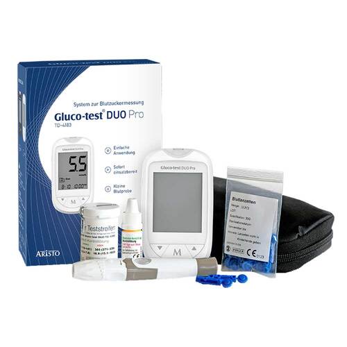 Gluco Test Duo Pro Set Blutzuckermessger&auml;t mmol / l - 1