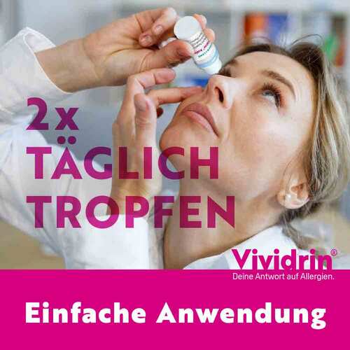 Vividrin Azelastin Mdo 0,5 mg / ml Augentropfen L&ouml;sung  - 4
