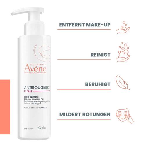 Avene Antirougeurs Clean beruhig.Reinigungsmilch - 2