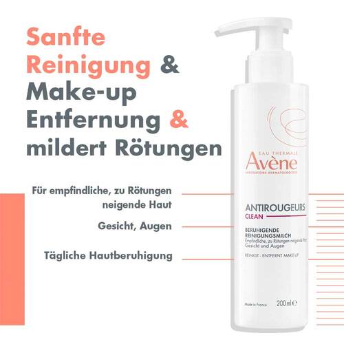 Avene Antirougeurs Clean beruhig.Reinigungsmilch - 3