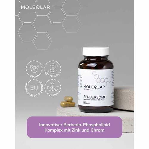 Moleqlar Berberine Mineral-Complex Kapseln - 2