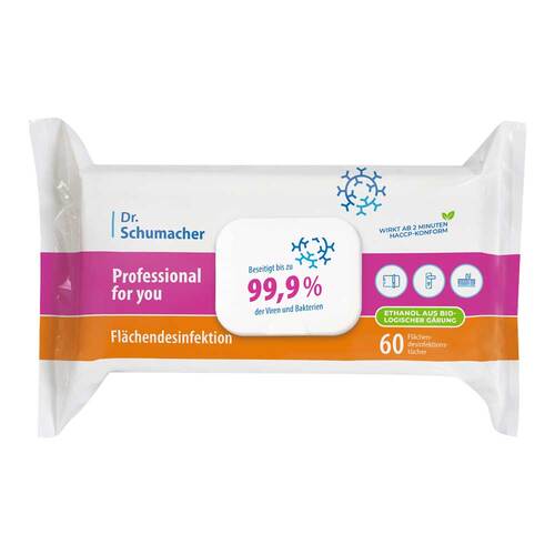 Professional for you Fl&auml;chendesinfektion wipes - 1