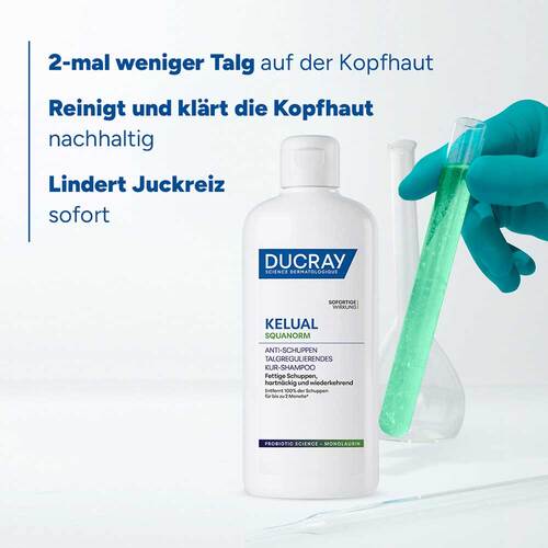 Ducray Kelual Squanorm Anti-Schuppen Shampoo fet.Ref - 3