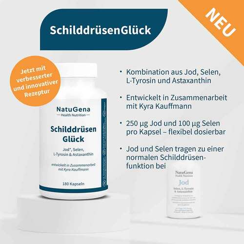 SCHILDDR&Uuml;SENGl&uuml;ck Jod+Selen+L-Tyrosin Kapseln - 4