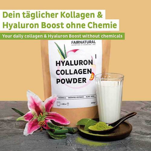 Fairnatural Kollagen Hyaluron + Vitamin C Pulver - 2