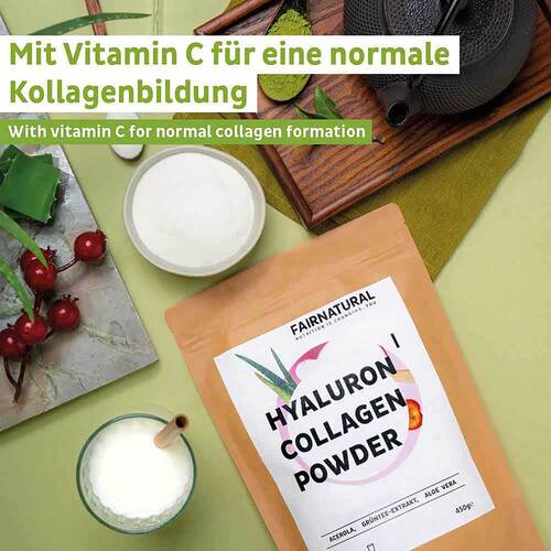 Fairnatural Kollagen Hyaluron + Vitamin C Pulver - 3