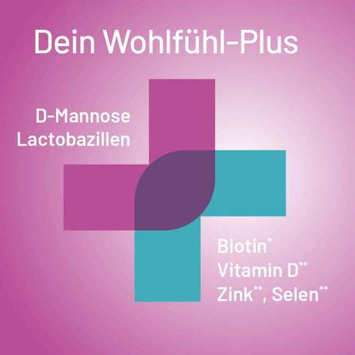 Femalac D-Mannose + Lactobazillen Pulver zur H.e.L.z.E. - 3