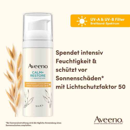 Aveeno Calm + Restore Hafer Tagespflege Cre.LSF 50 - 4
