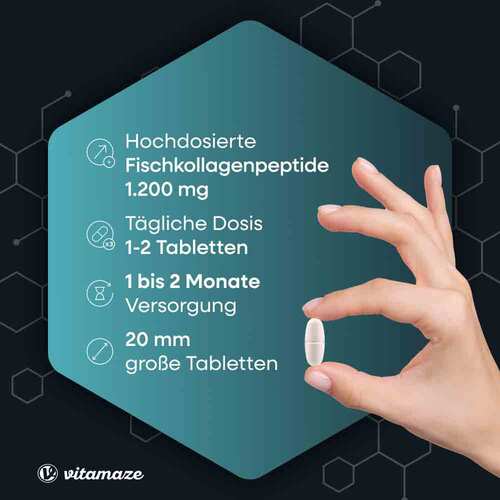 Marine Collagen 1200 mg Tabletten - 2