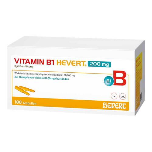 Vitamin B1 Hevert 200 mg Injektionslo25sung Ampulle  - 1