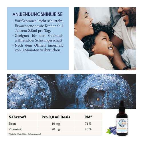 Blueiron Eisentropfen + Vitamin C - 3