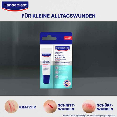 Hansaplast Zweite Haut Schutz Fl&uuml;ssig- Pflaster Konzentrat  - 4