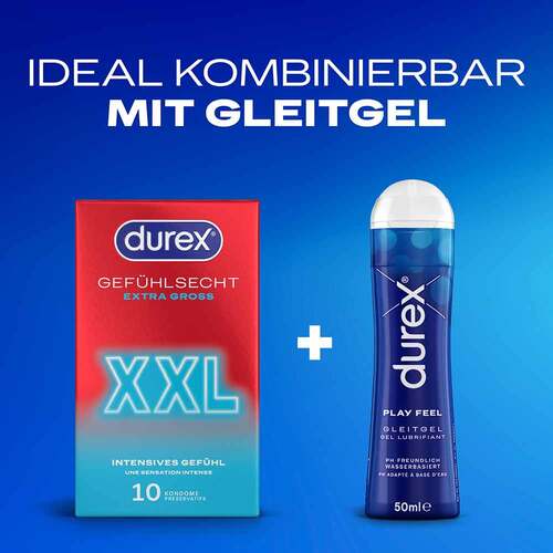 DUREX Gef&uuml;hlsecht XXL Kondome - 4