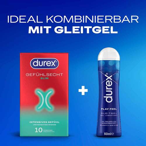 DUREX Gef&uuml;hlsecht Slim Kondome - 4