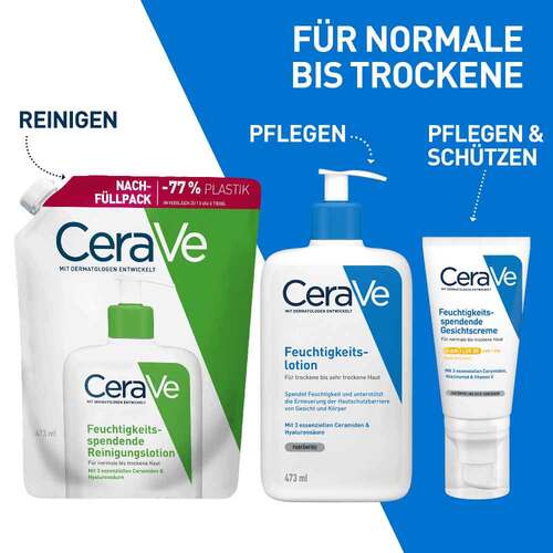 Cerave feuchtigkeitsspendende Reinigungslotion NF - 6