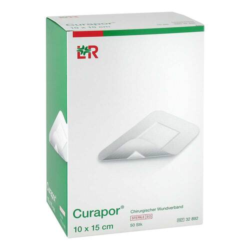 CURAPOR Wundverband steril chirurgisch 10x15 cm - 1