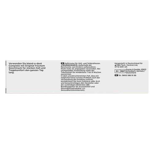 Blend A Dent Complete Haftcreme originale Frische - 5