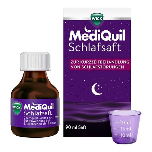 Wick Mediquil Schlafsaft 2,5 mg / ml L&ouml;sung zum Einnehmen - 1