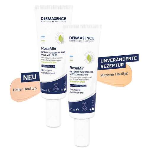Dermasence Rosamin get&ouml;nte Tagespflaster hell Lsf 50 - 5