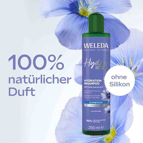 Weleda Hydrashine Feuchtigkeits-Shampoo Alpen-Lein - 3
