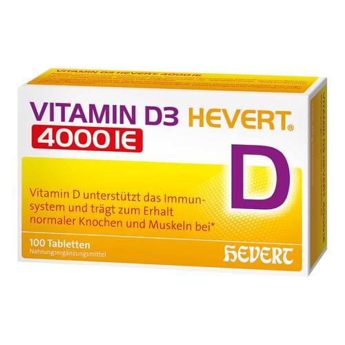 Vitamin D3 Hevert 4000 I.E. Tabletten - 1