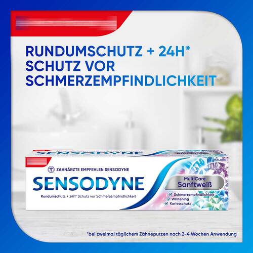 Sensodyne Multicare Sanftwei&szlig; Zahnpasta - 2