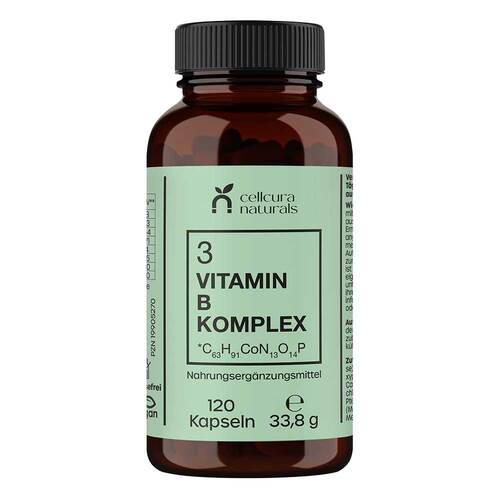 Cellcura Naturals Vitamin B Komplex vegan Kapseln - 1