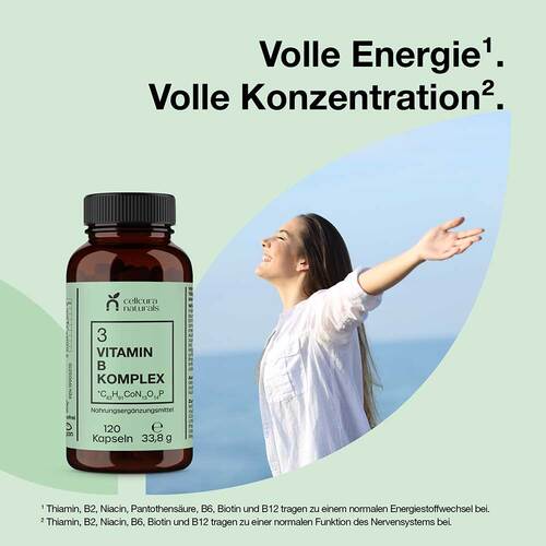 Cellcura Naturals Vitamin B Komplex vegan Kapseln - 2