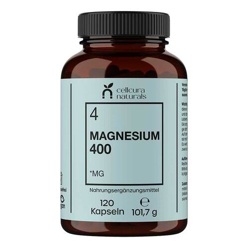 Cellcura Naturals Magnesium 400 vegan Kapseln - 1