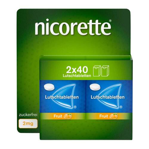 Nicorette Fruit 2 mg Lutschtabletten gepresst - 1