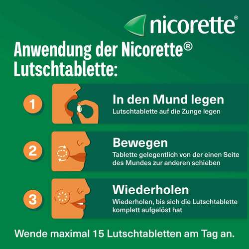 Nicorette Fruit 2 mg Lutschtabletten gepresst - 6
