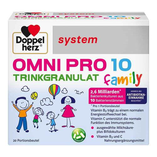 Doppelherz Omni Pro 10 family system Trinkgranulat - 1